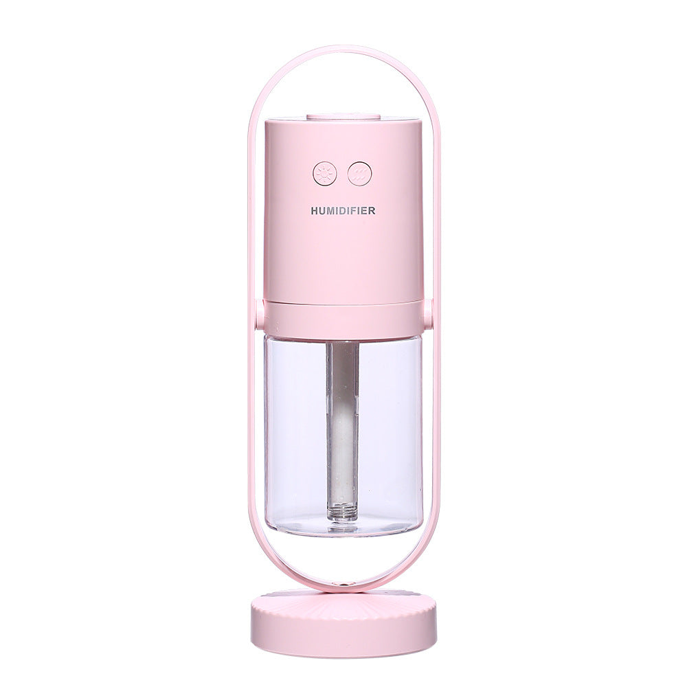 USB Ultrasonic Humidifier with Projection Night Light | Portable Mini Cool Mist Air Purifier