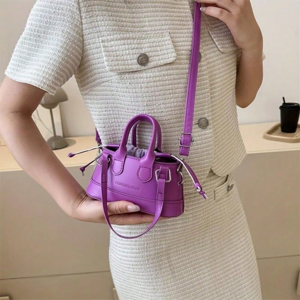 Cute Purse Mini Crossbody Bags For Women Top Handle Clutch Handbag.